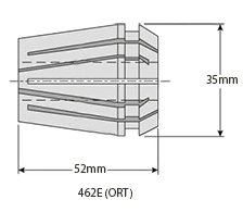 Click to view range 462E COL DIMSb