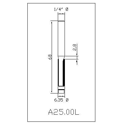 A25.00L D