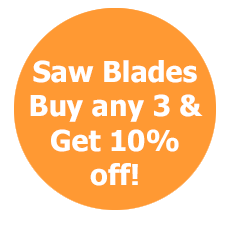 SAW BLADES  any 3 10% off