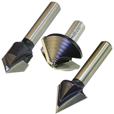 V grooving & chamfer TCT 