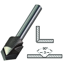 ACM (Dibond) 90 degree Tooling