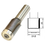 Trimmer 19mm Ø x 16mm x 1/2 Shank TCT BB F
