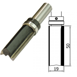 Trimmer 19mm Ø x 50mm x 1/2 Shank TCT TB F
