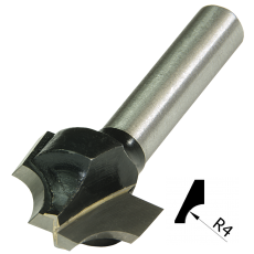 TCT  4MM RAD ROUND OVER  X 1/4 F   