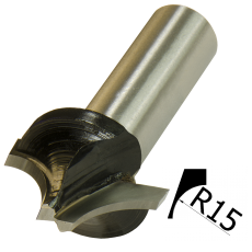 TCT  15MM RAD ROUND OVER  X 1/2 F   