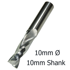 10mmØ Upcut Spiral x 42mm x 10mm- 2 Flute