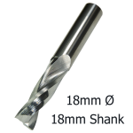 18mmØ Upcut Spiral x 72mm x 18mm- 2 Flute