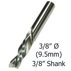 3/8 (9.5mm) Downcut Spiral x 32mm x 3/8- 2 Flute    