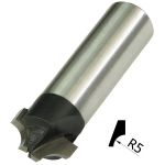 TCT  5MM RAD ROUND OVER  X 1/2 F   