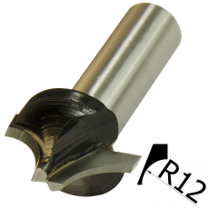 TCT  12MM RAD ROUND OVER  X 1/2 F   